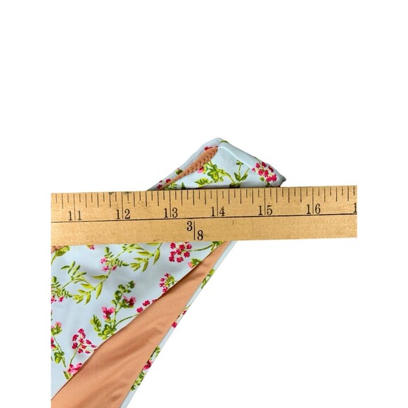 New! J.Crew Women’s Curved Waist Cheeky Bikini Bottom Meadow Floral Size M BF140 - Picture 3 of 8